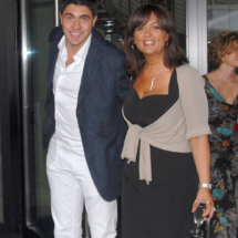 con Moreno Morello, inaugurazione Media 90, 2009